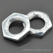 Écuche hexagonale en acier au carbone avec zingué (CZ080)